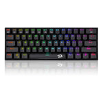 Redragon DRACONIC Teclado Mecánico Gaming RGB Layout USA Negro #negro