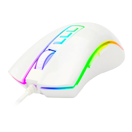 Redragon - COBRA Ratón Gaming RGB Blanco