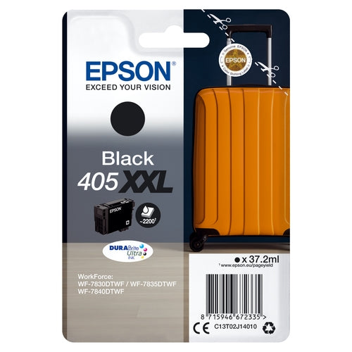Epson Cartucho 405XXL negro durabrite ultra ink