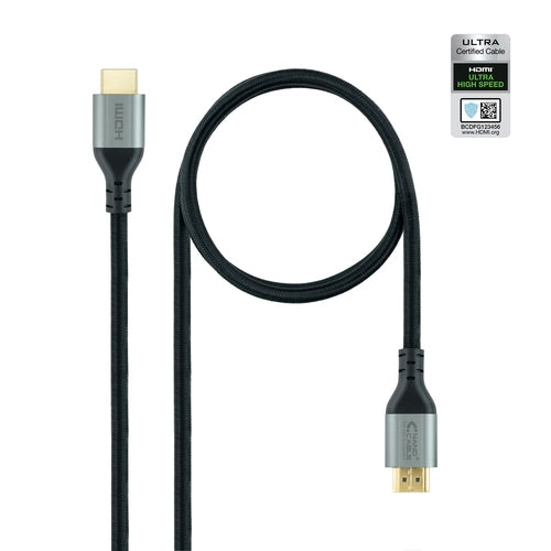 Nanocable - Cable HDMI 2.1 certificado ultra hs m-m negro 3 m