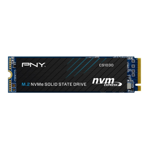 PNY CS1030 500GB - PCIe Gen3 NVMe - M.2 2280 - 3D NAND - hasta 2000MB/s lectura - hasta 1100MB/s escritura