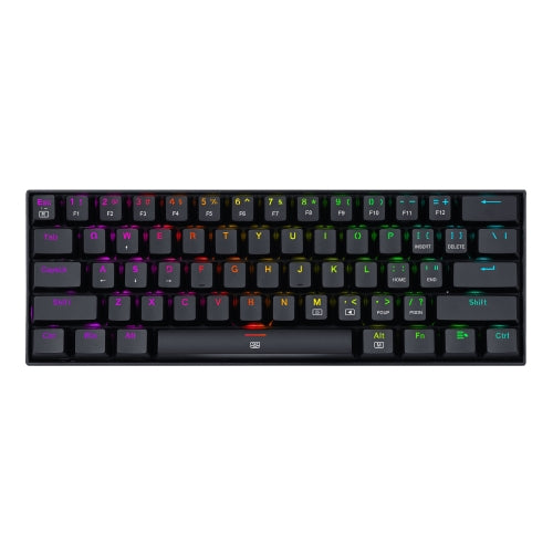 Redragon - DRAGONBORN Teclado Mecánico Gaming Switch Rojo RGB Negro - Layout USA