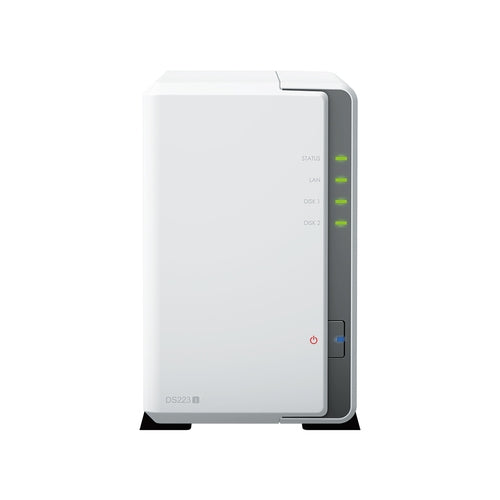 DS223J NAS 2 bahías - Realtek RTD1619B 4 núcleos 1.7Ghz, 1GB DDR4