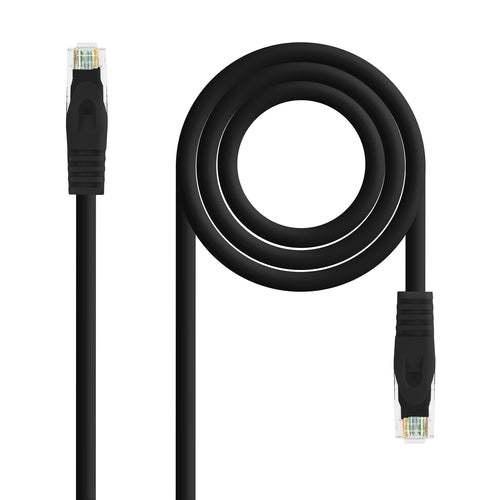 Cable red latigui lszh CAT.6A utp AWG24 negro 3.0M