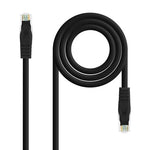 Cable red latigui lszh CAT.6A utp AWG24 Negro #negro