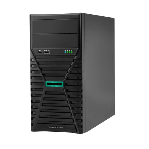 HPE ProLiant ML30 Gen11 Intel Xeon E-2434 Quad-Core - 32GB - 2x480GB - 8xHot Plug 2.5" SFF- Intel VROC RAID - No Optical