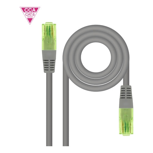 Cable red latiguillo CAT.6 utp AWG26 cca, 3 m