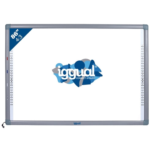 Iggual Pizarra interactiva IRIS 86 4:3 Infrarroj.