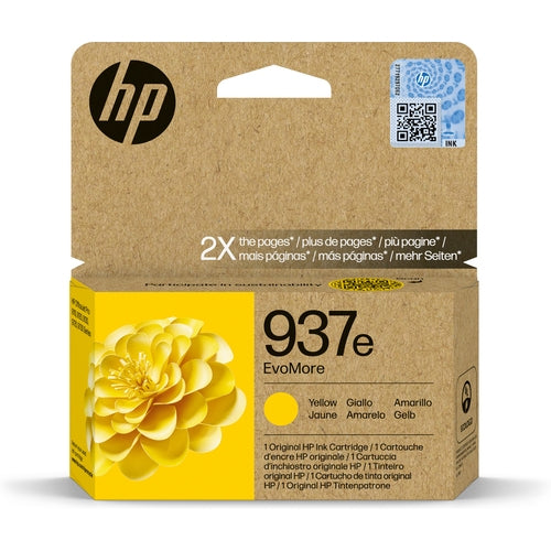 HP 937e Amarillo Cartucho de Tinta Original - 4S6W8NE