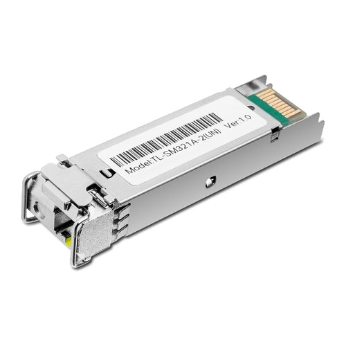Transceiver TP-Link SM321A-2 bidireccional wdm giga monomodo lc TX:1550nm/RX:1310nm hasta 2km