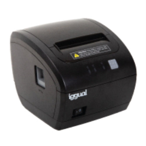 Iggual Impresora térmica TP EASY 80 USB+RJ11 negra