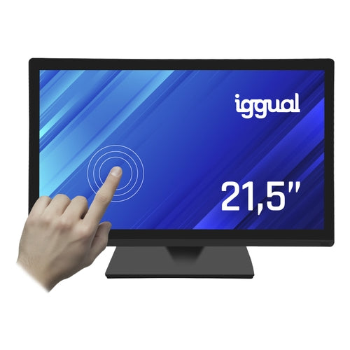 Iggual Monitor táctil capacitivo 21,5 16:9 FHD