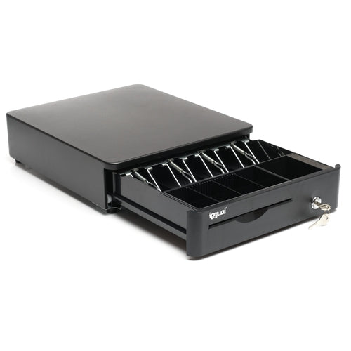 Iggual Cajón Portamonedas IRON-10R 38cm 4+5 negro