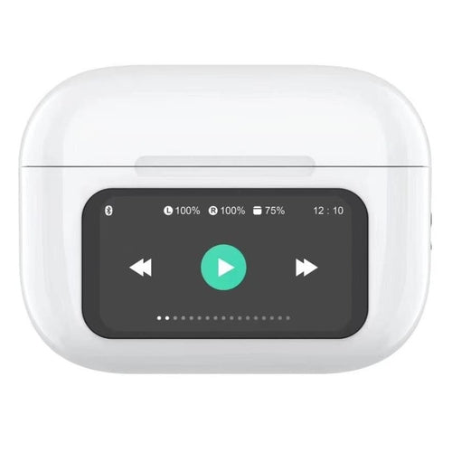 Celly Auricular TWS IN-EAR LED Display Blanco