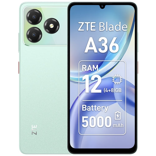 ZTE Blade A36 4GB(+8) 64GB 6,75 Green