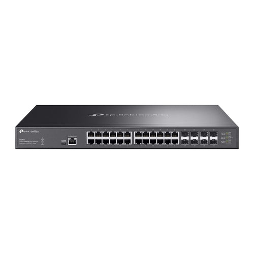Switch gestionable L2+ TP-Link SX3832 24x10Gbps 8xSFP+10GB app omada metalico enrackable