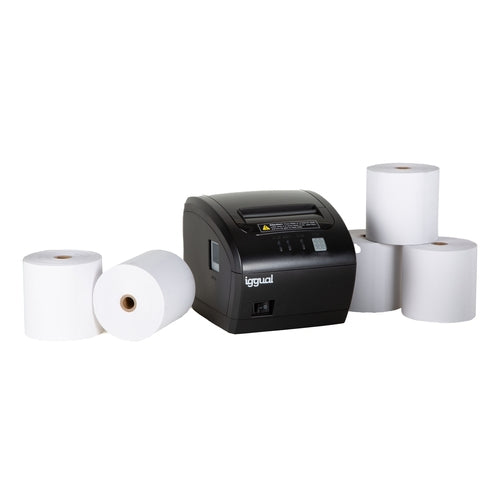 Kit impresora térmica tickets TP EASY 80 + 5 rollo