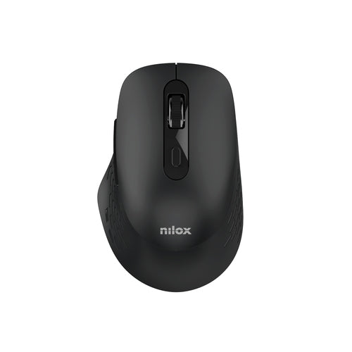 Nilox Ratón Dual Wireless 1600dpi silen. Negro