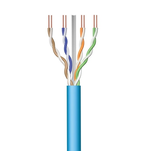 Ewent Bobina Cable Red CAT6A U/UTP,LSZH,50m