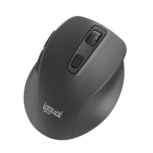 Iggual Ratón inalámbrico ERGO-SILENT-6D 1600DPI