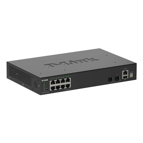 Switch semigestionable D-Link Stackable DGS-1530-10/E 8P giga + 2P 10G sfp+