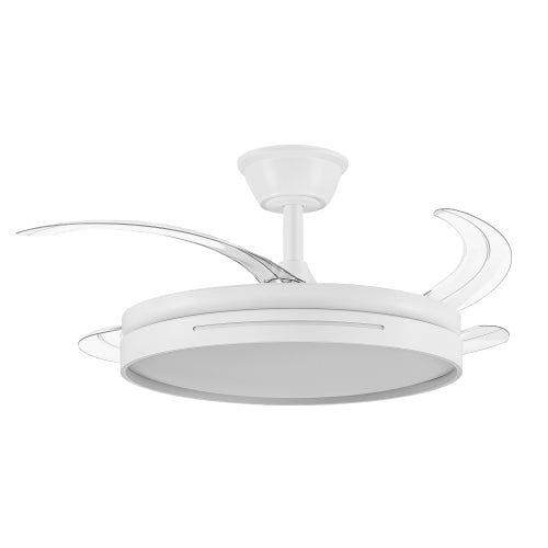 Ventilador Abrila Micenas - Techo - 1060 mm - Mando a distancia - 6 velocidades - Motor DC - Luz LED integrada 3 colores