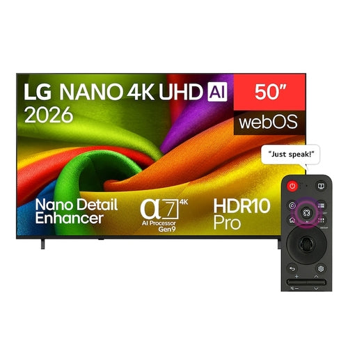 LG 50NU850B6LA TV 50 nano 4K UHD stv USB HDMI bth