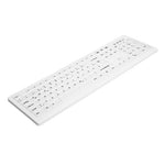 Cherry Teclado Lavable/Desinfectable USB Blanco