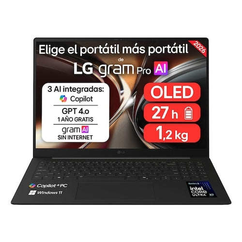Gram 16 Intel 9 ult 32GB 1TB winh