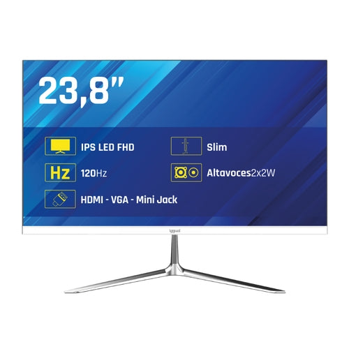 Iggual Monitor 24 IPS 1ms FHD 120Hz MM blanco