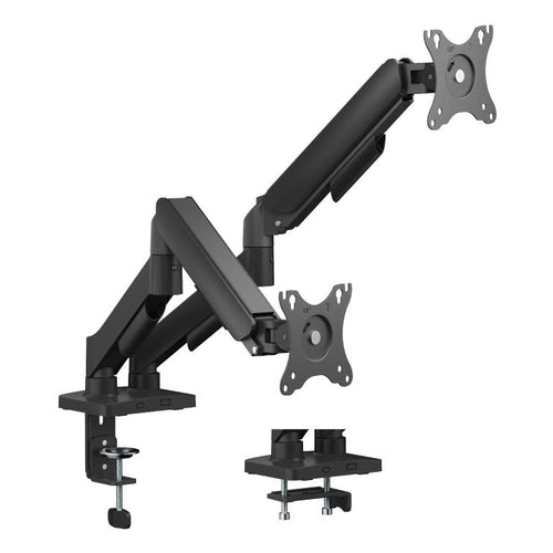 Iggual SPMP02-A Soporte pinza 2 monitor 17-32 pro