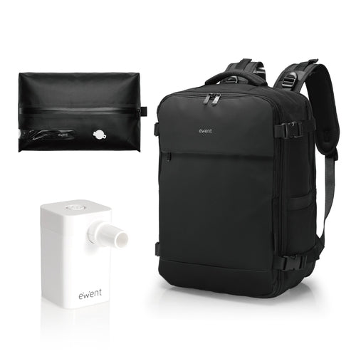 Ewent Mochila Viaje imperm. 24LCarga USB-A/C 16.1