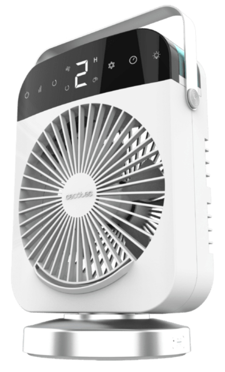 Cecotec EnergySilence 600 DeskChill Smart Rotate Negro, Blanco