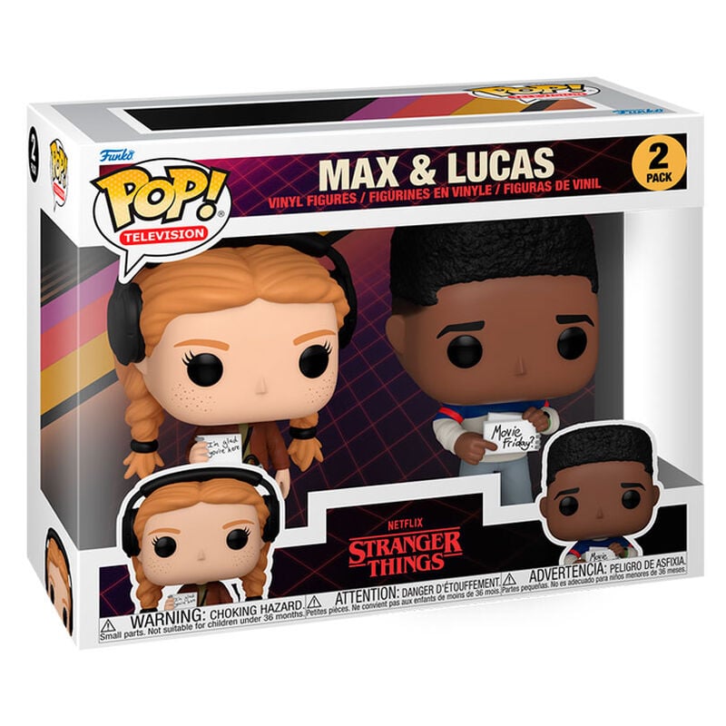 Funko pop stranger things s4 pack 2 max & lucas 80139