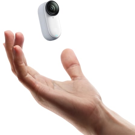 Cámara Digital Deportiva INSTA360 GO 3S/ 4K/ Ángulo de visión 180º/ Blanca