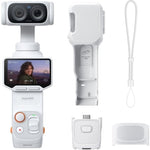 Cámara Digital Deportiva INSTA360 Luna Ultra Pack Standard/ 8K/ Ángulo de visión 360º/ Blanca