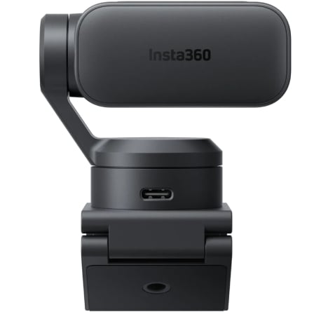Webcam INSTA360 Link 2/ Seguimiento de IA/ Control por gestos/ 3840 x 2160 4K UHD