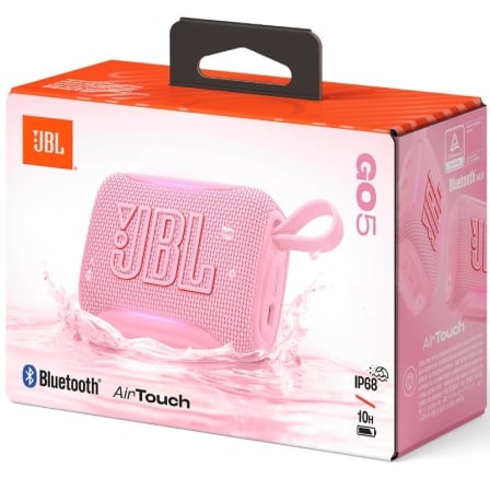 Altavoz con Bluetooth JBL GO 5 4.8W 1.0 Rosa detalle #rosa