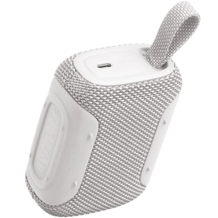Altavoz con Bluetooth JBL GO 5 4.8W 1.0 Blanco detalle #blanco