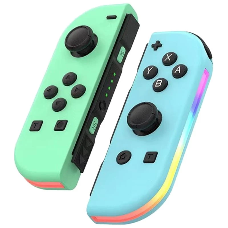 J-C Set Izq/Dcha Verde/Azul con RGB Switch 500mAh 15h Mando
