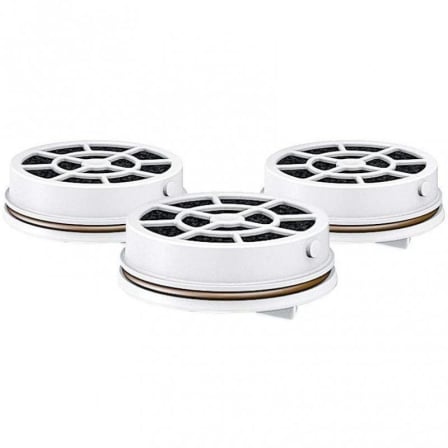 Filtro de Carbón FAST DISK Laica FD03A/ Pack de 3 Unidades/ Compatibilidad Flown go