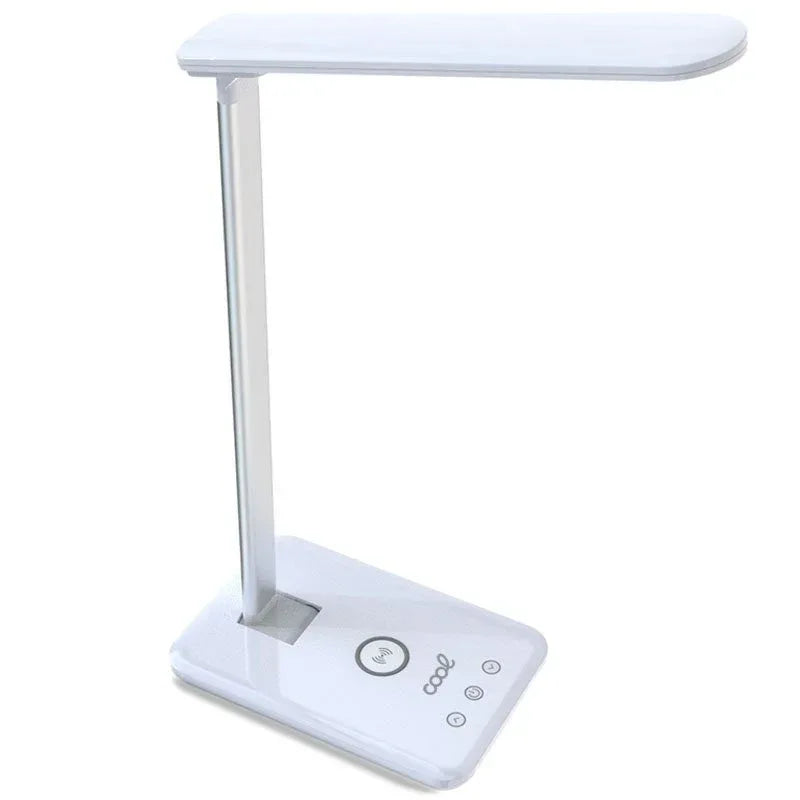 Lámpara LED con Base Carga Inalámbrica Qi COOL Fold Blanco - PixelPlaza