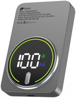 Leotec Power Bank inalámbrico 20W 10000 mAh Gris #gris