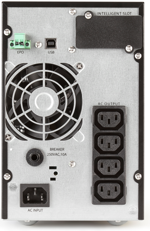 Salicru 699CA000011 sistema de alimentación ininterrumpida (UPS) Doble conversión (en línea) 0,7 kVA 630 W 4 salidas AC