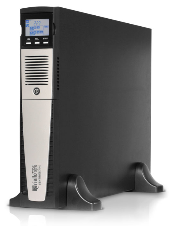 Riello Sentinel Dual sistema de alimentación ininterrumpida (UPS) 1,5 kVA 1350 W 8 salidas AC