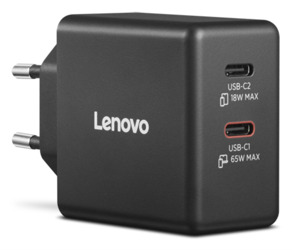 Lenovo 40AW065BEU adaptador e inversor de corriente Interior / exterior 65 W Negro
