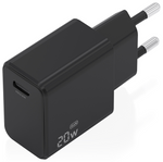 Aisens Cargador GaN USB-C PD3.0 1xUSB-C 20W, Negro
