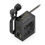 Aisens Fuente Alimentacion SFX 500W con Cable de Alimentacion OEM, Negra