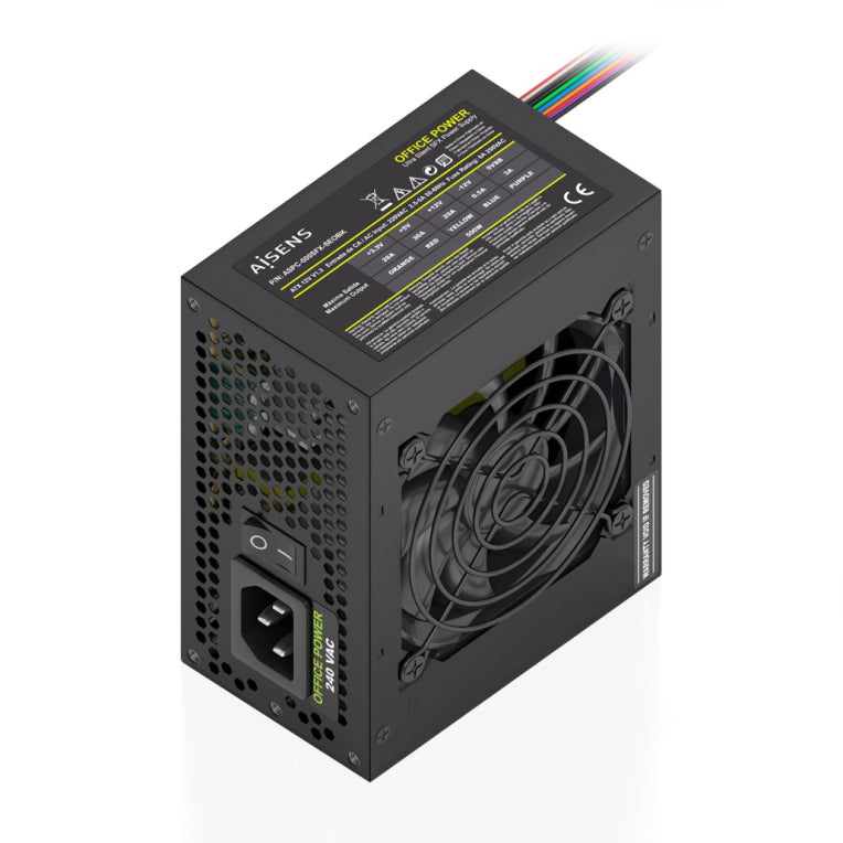 Aisens Fuente Alimentacion SFX 500W OEM, Negra