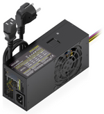 Aisens Fuente Alimentacion TFX 500W con Cable de Alimentacion OEM, Negra